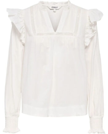 Only Bluse Idris Cloud Dancer