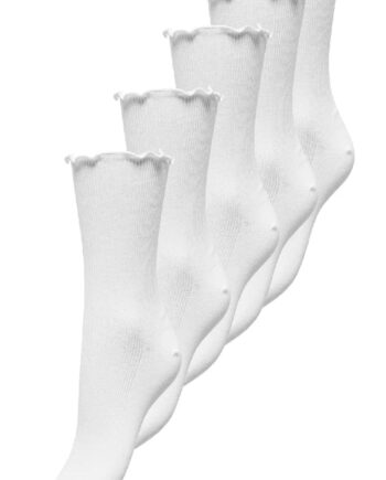 Only Strømper Phoebe  -pack White