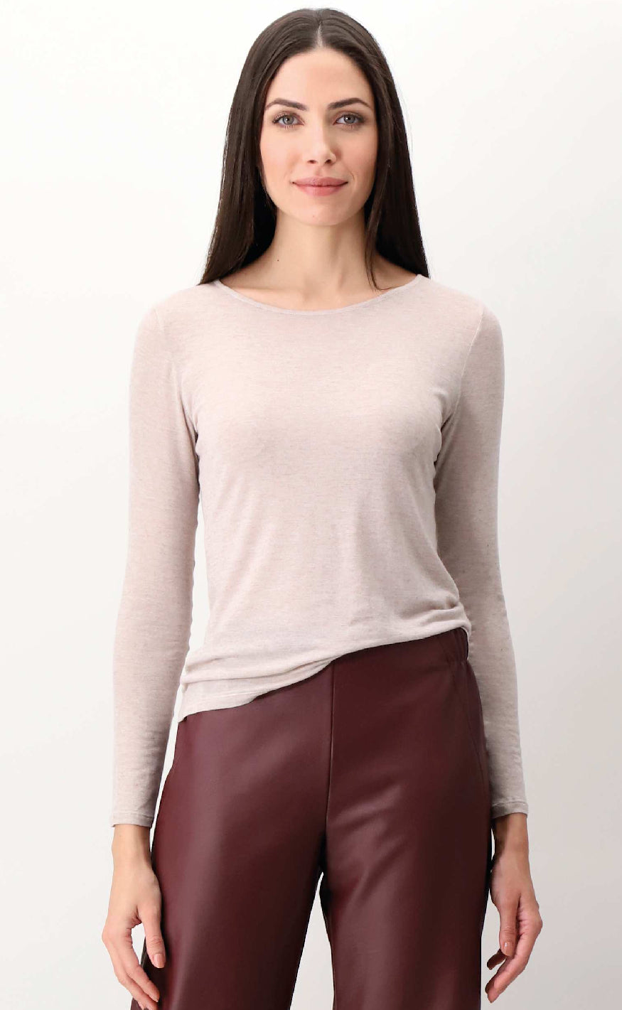 Oroblu Bluse Perfect Line Cashmere Beige