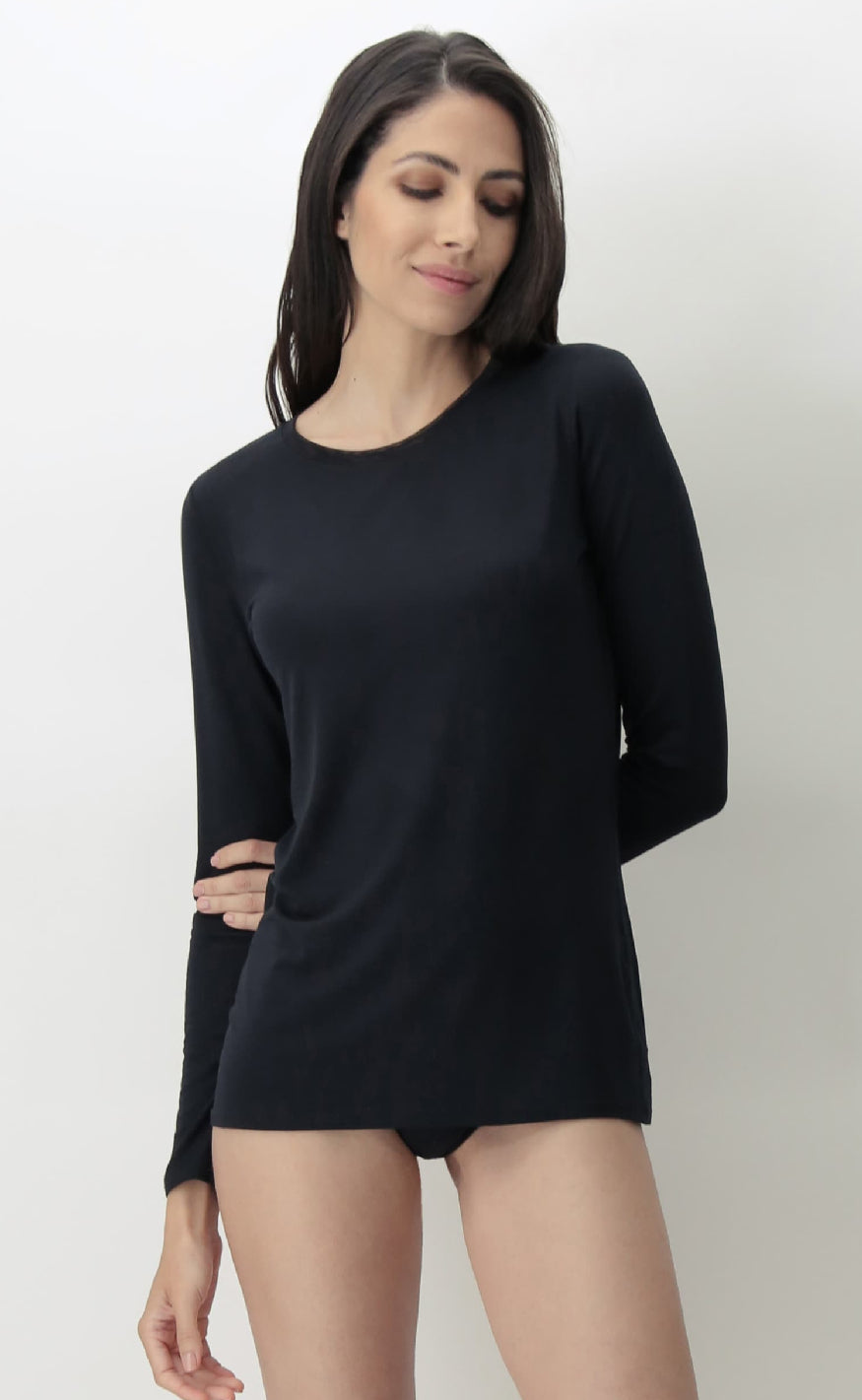 Oroblu Bluse Perfect Line Modal Black