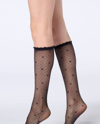 Oroblu Strømper Graceful Knee-hig Black