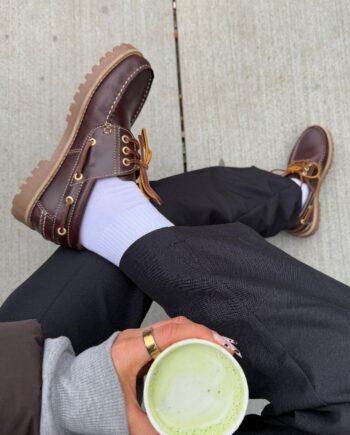 Phenumb Loafers Rudder-  Leather Brown