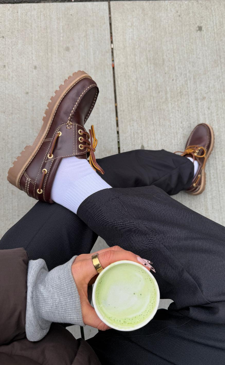 Phenumb Loafers Rudder- Leather Brown