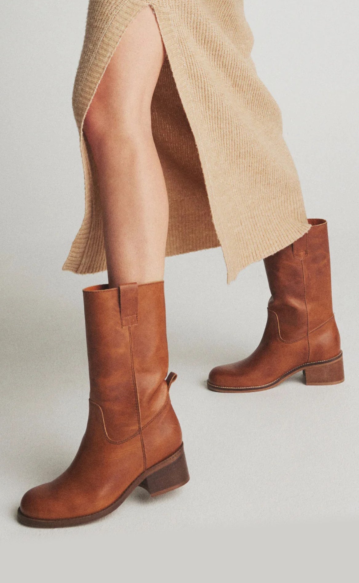 Phenumb Støvler Martina Leather Cognac