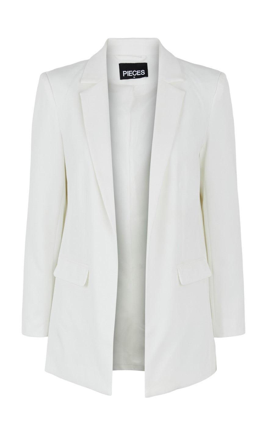 Pieces Blazer Bossy Cloud Dancer