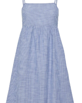 Pieces Kjole Apia Nautical Blue