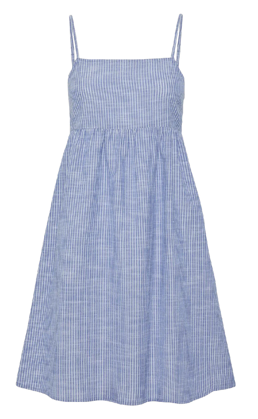 Pieces Kjole Apia Nautical Blue