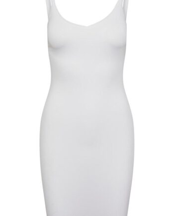 Pieces Kjole Ballroom White
