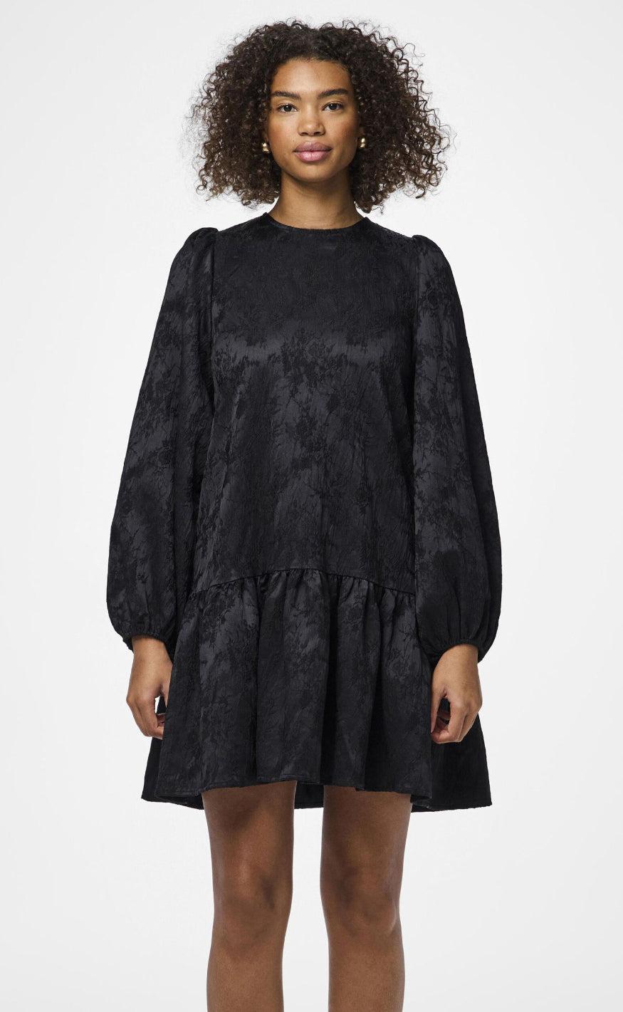 Pieces Kjole Nethe -neck Tie Black