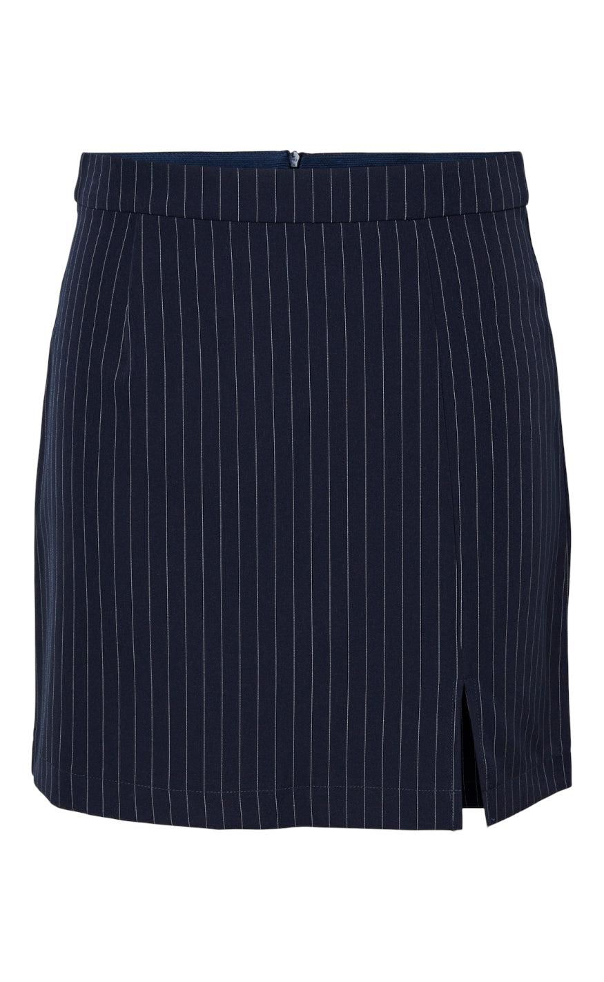 Pieces Nederdel Bozzy Sky Captain Pinstripe
