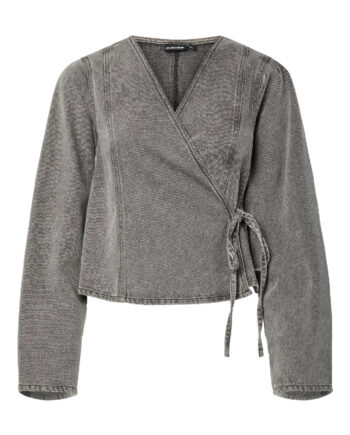 Pieces Skjorte Fenna Grey Denim
