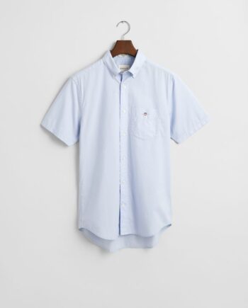 Reg Poplin Ss Shirt