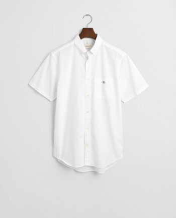 Reg Poplin Ss Shirt