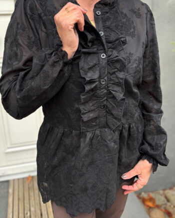 Say Ina Copenhagen Bluse Freya Ls Black