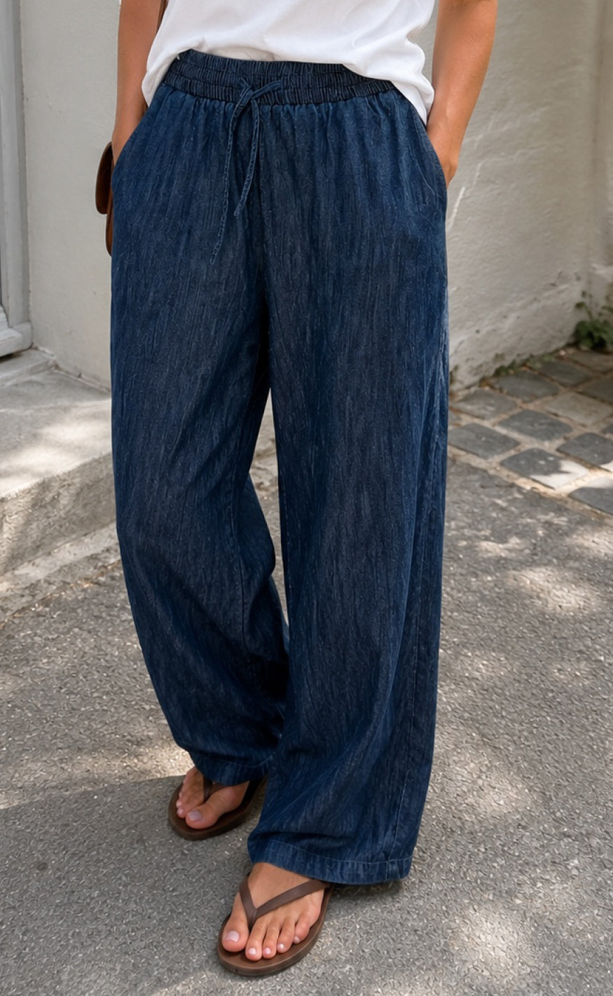 Say Ina Copenhagen Bukser Ella Denim Blue