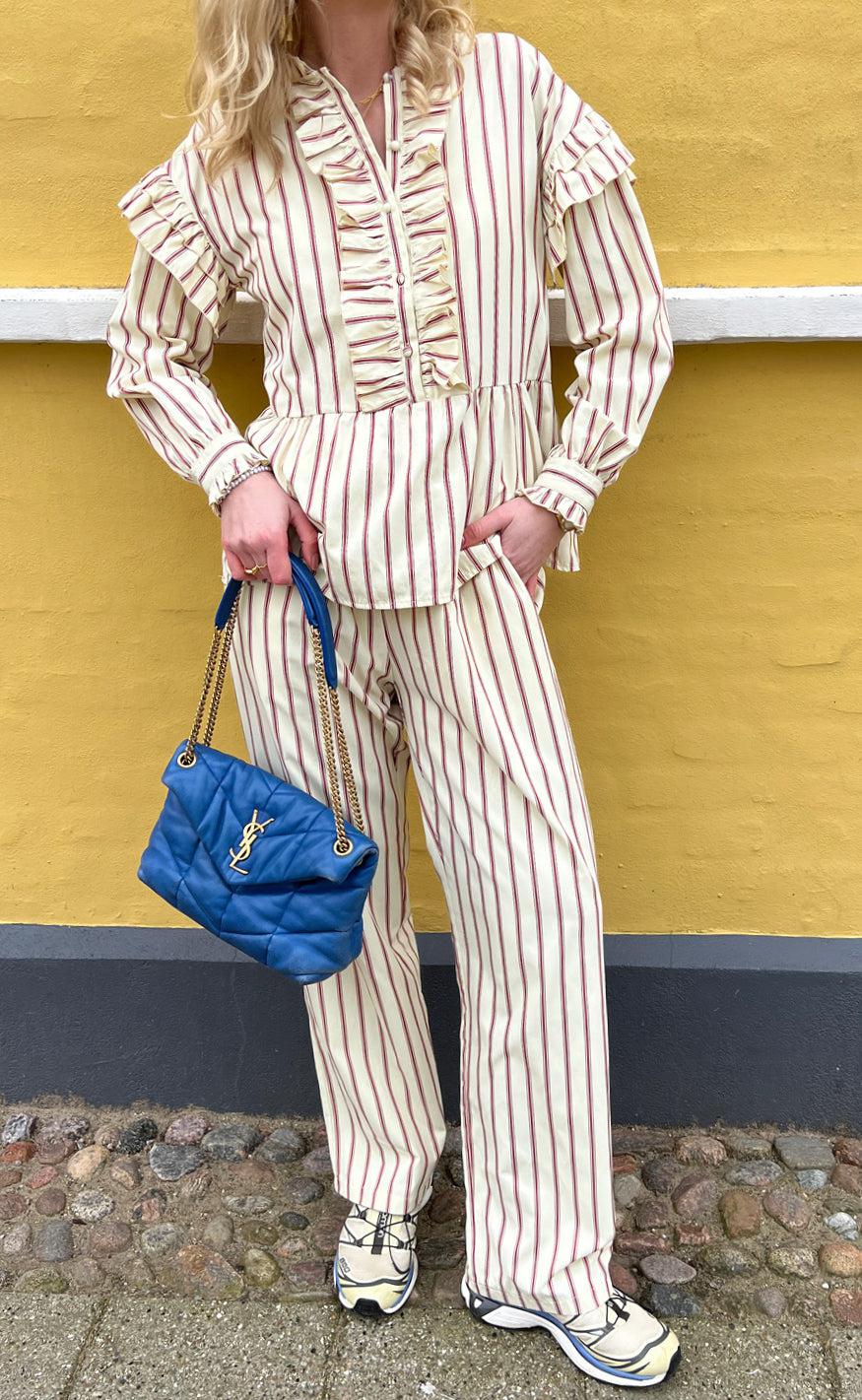 Say Ina Copenhagen Bukser Liv Red Striped