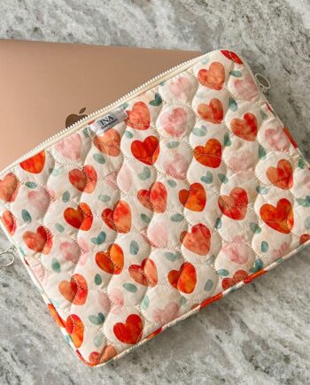 Say Ina Copenhagen Computer Sleeve Sissel Hearts