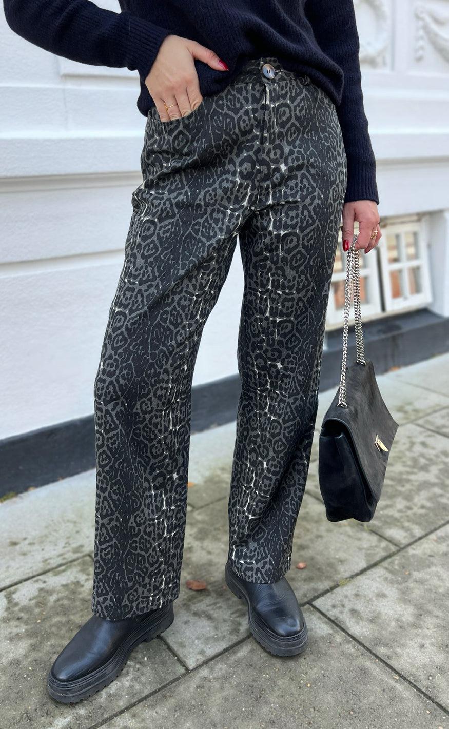 Say Ina Copenhagen Jeans Lara Jessie Grey Leopard