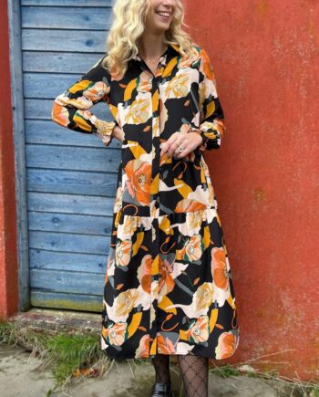 Say Ina Copenhagen Kjole Anna Mixed Big Flower
