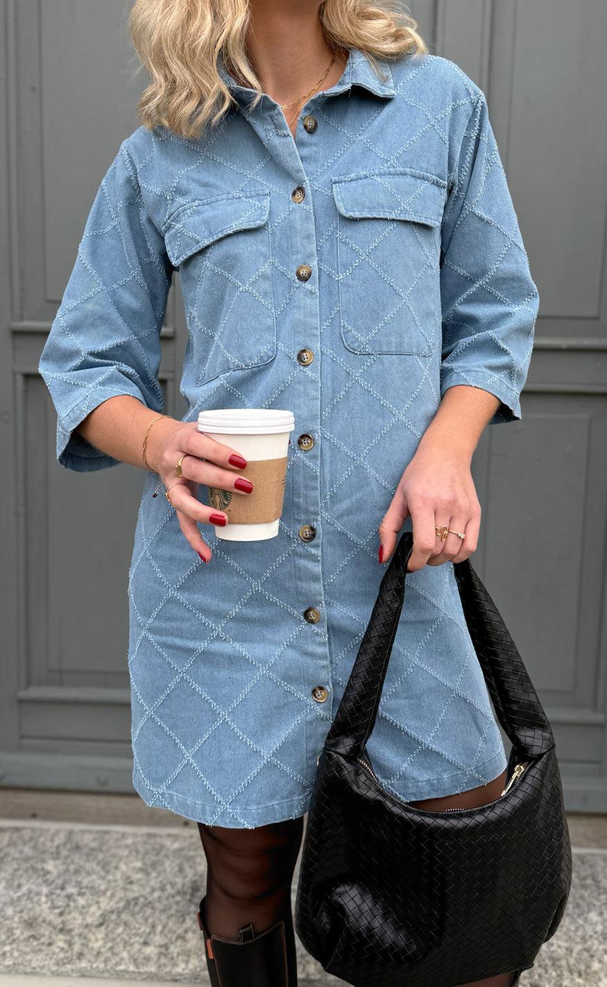 Say Ina Copenhagen Kjole Calla Trendy Denim