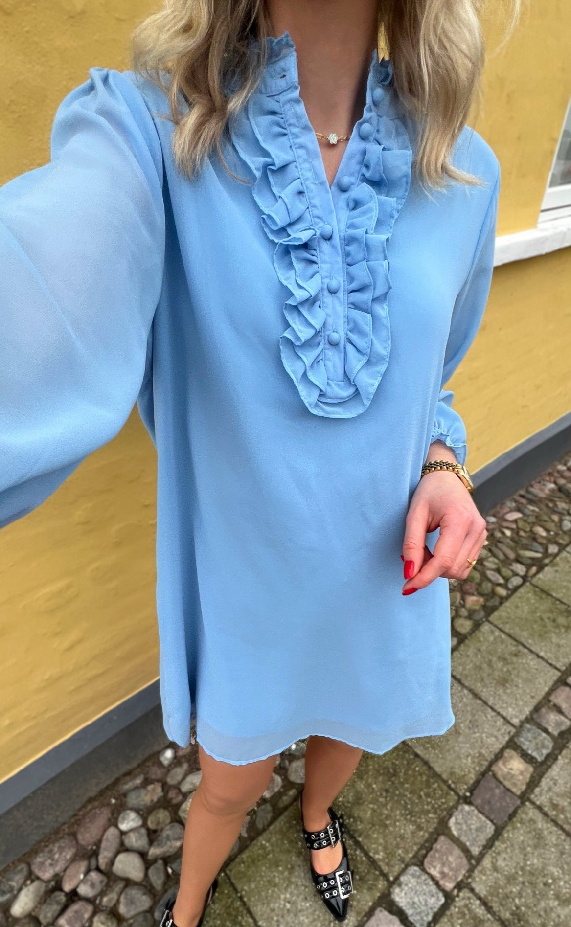 Say Ina Copenhagen Kjole Cami Light Blue