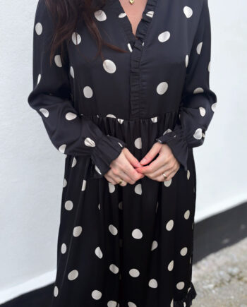 Say Ina Copenhagen Kjole Catja Black    Big Dots