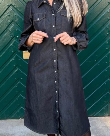 Say Ina Copenhagen Kjole Detia Black Denim