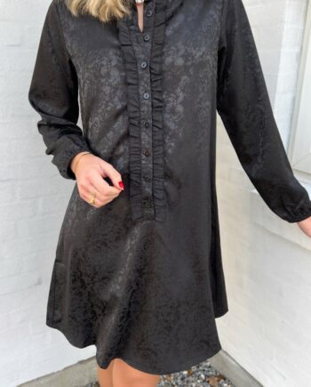 Say Ina Copenhagen Kjole Florina Black Flower