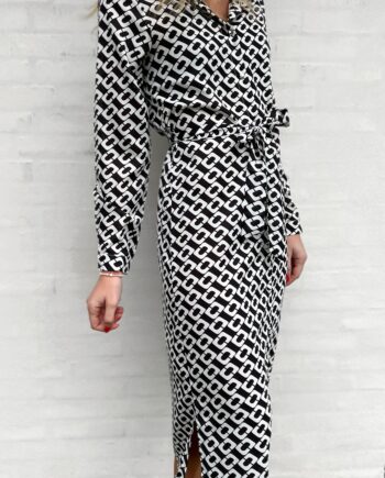 Say Ina Copenhagen Kjole Isa Black Square
