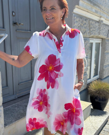 Say Ina Copenhagen Kjole Katie Summer Pink Flower
