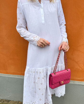 Say Ina Copenhagen Kjole Kitt White Embroidery