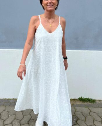 Say Ina Copenhagen Kjole Klara White Broderi Anglaise