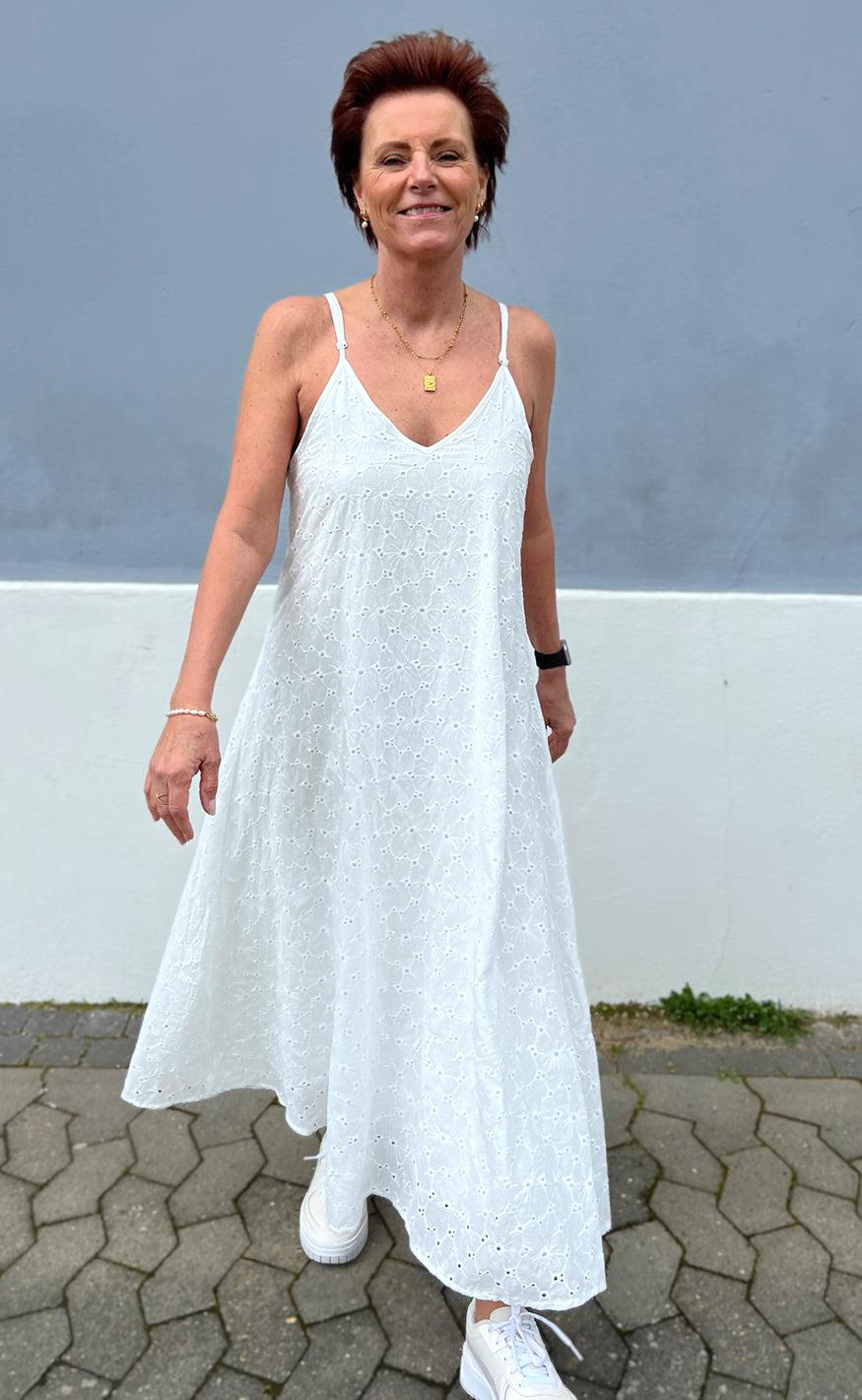 Say Ina Copenhagen Kjole Klara White Broderi Anglaise
