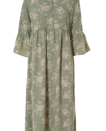 Say Ina Copenhagen Kjole Malina Green Flower