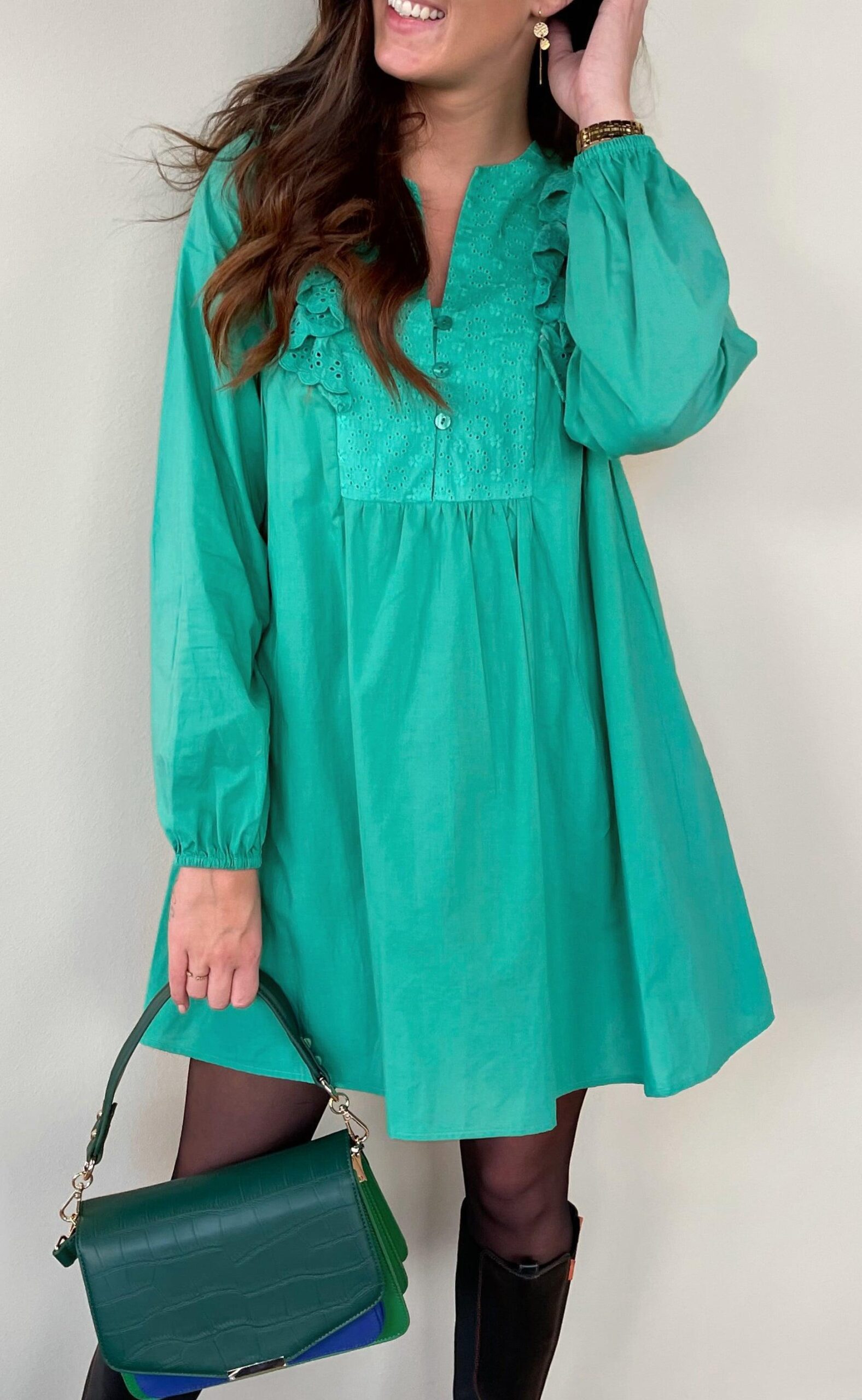 Say Ina Copenhagen Kjole Maya Green