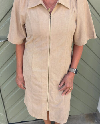 Say Ina Copenhagen Kjole Nora Beige Corduroy