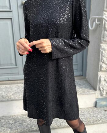 Say Ina Copenhagen Kjole Sima Black Sequin