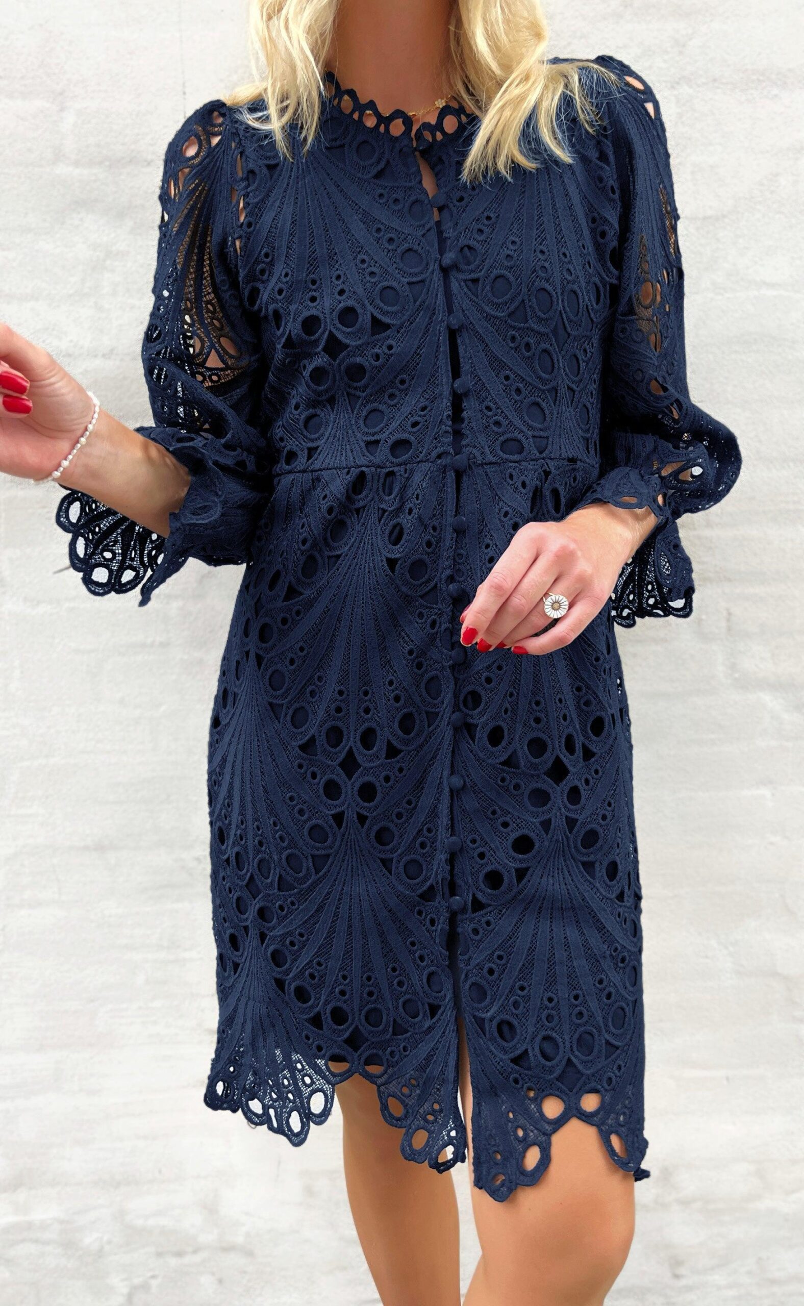 Say Ina Copenhagen Kjole Taylor Navy Blue