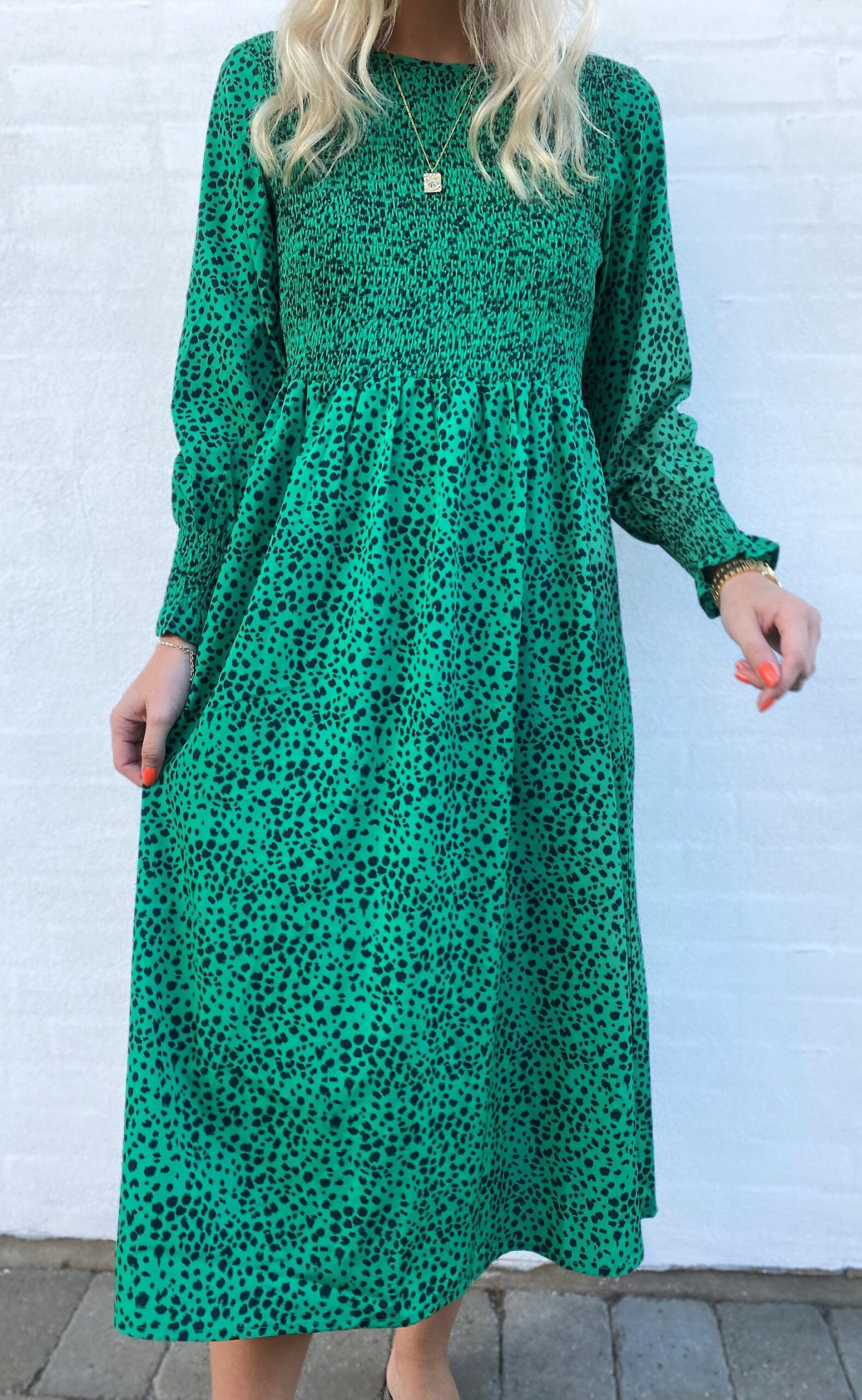 Say Ina Copenhagen Kjole Veronica Green Leo
