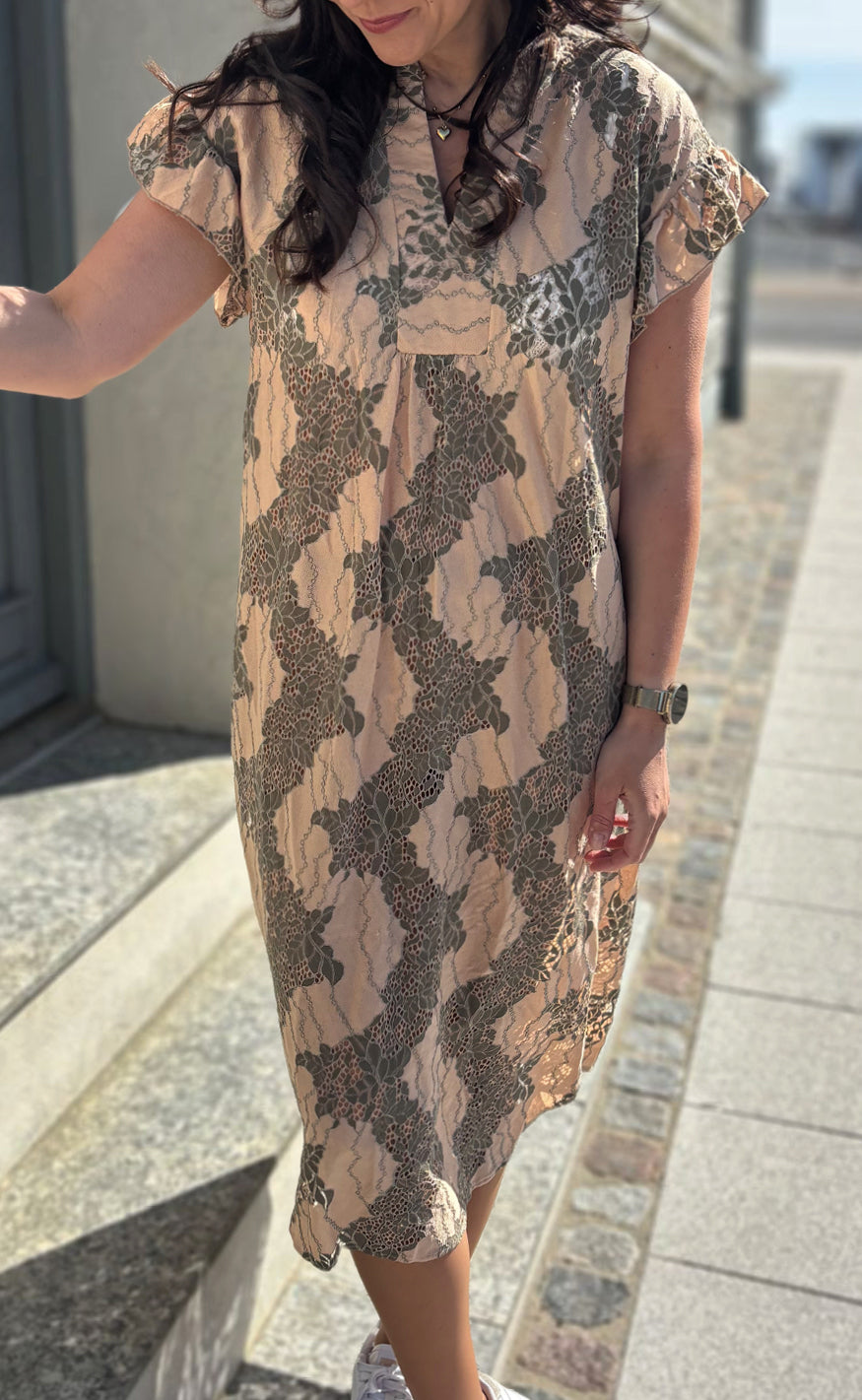 Say Ina Copenhagen Kjole Winnie Beige Lace