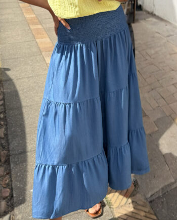 Say Ina Copenhagen Nederdel Malina Blue Denim
