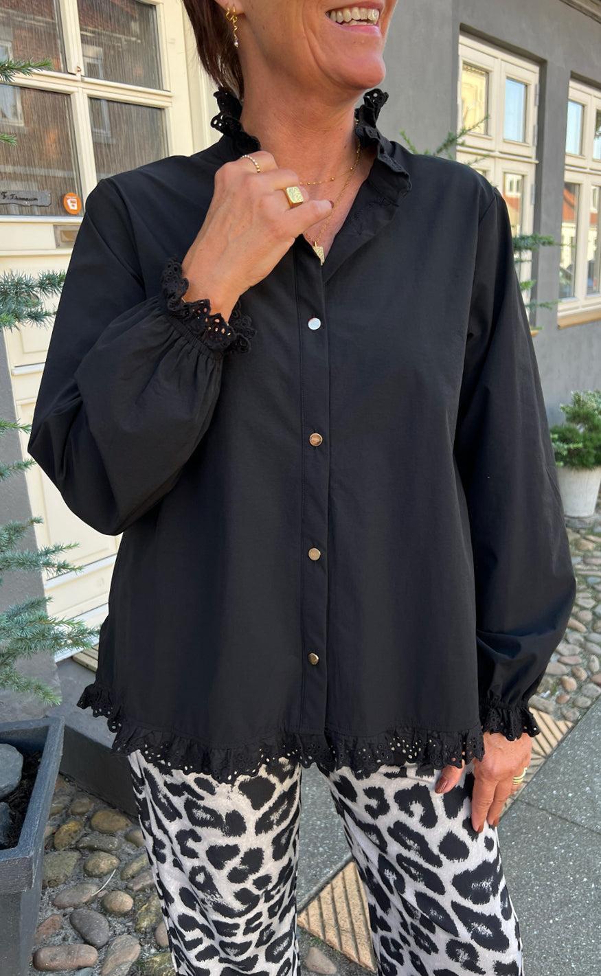 Say Ina Copenhagen Skjorte Annali Black