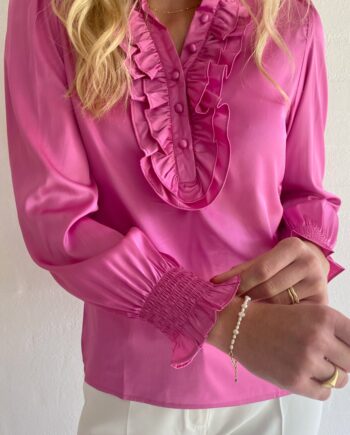 Say Ina Copenhagen Skjorte Cami Pink