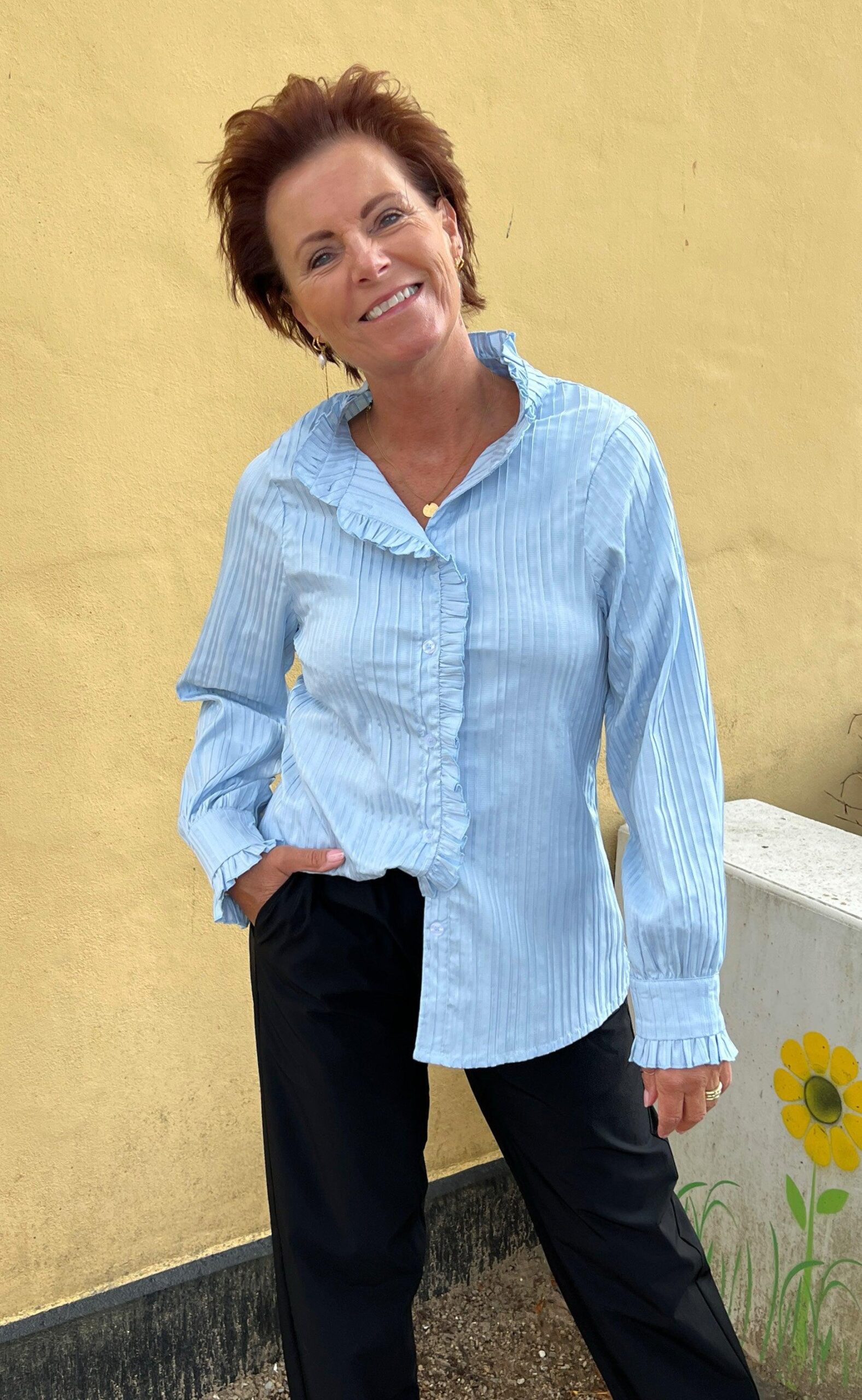 Say Ina Copenhagen Skjorte Ingrid Light Blue