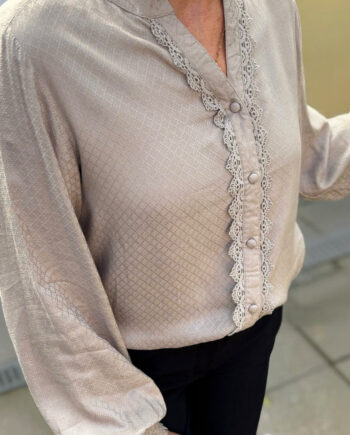 Say Ina Copenhagen Skjorte Malou Greyish
