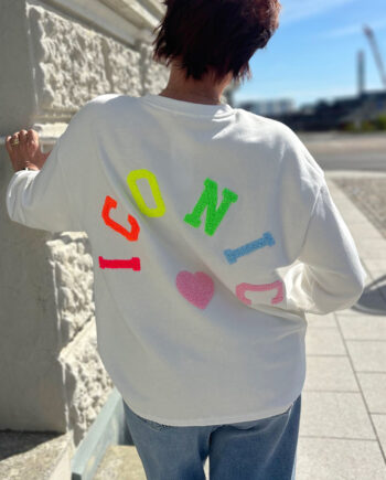 Say Ina Copenhagen Sweatshirt Iconic White