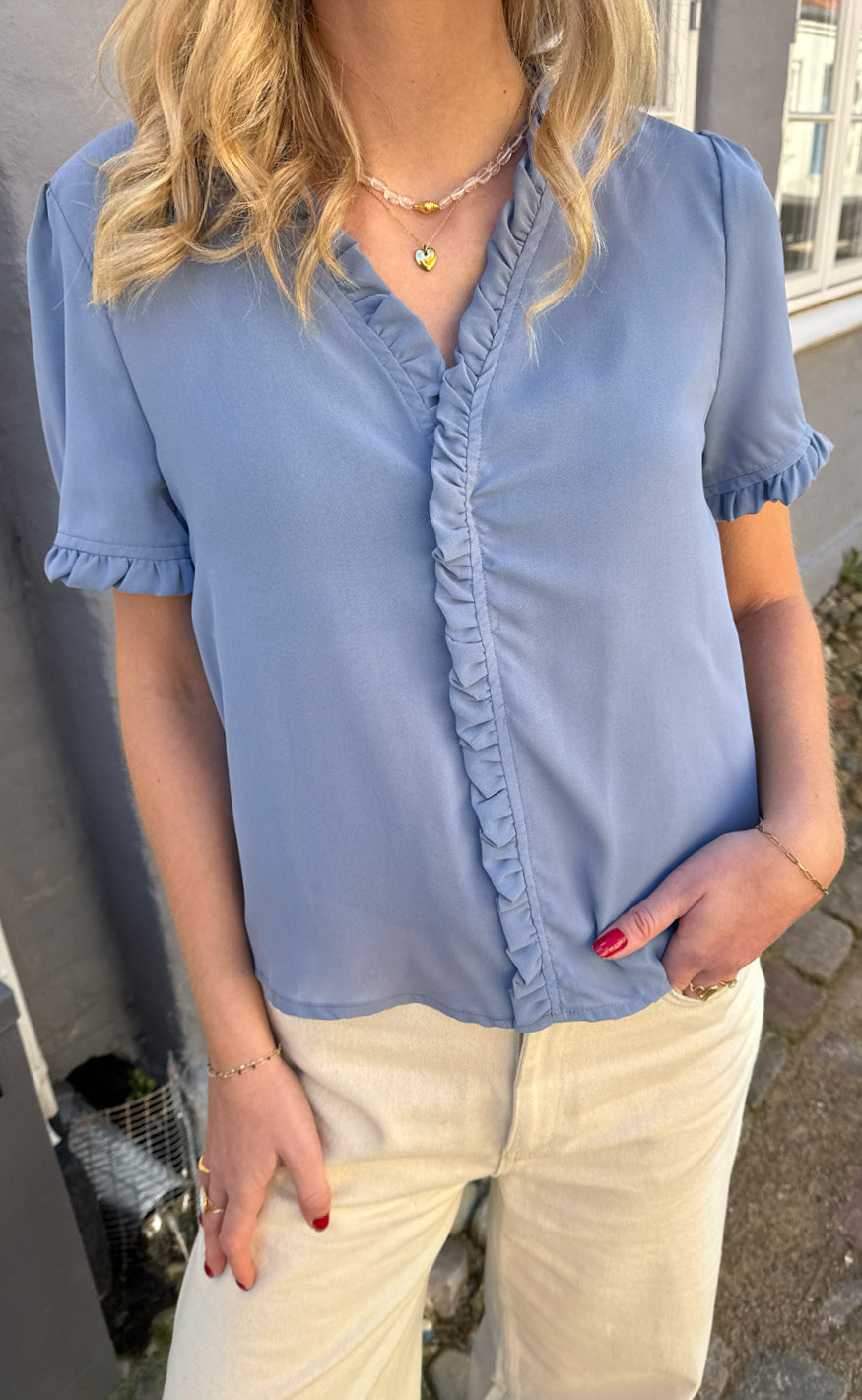 Say Ina Copenhagen Top Catja Blue