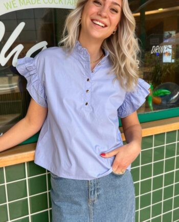 Say Ina Copenhagen Top Mandy Mermaid Blue