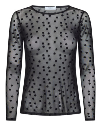 Sisters Point Bluse New Gani-23 Black Dot