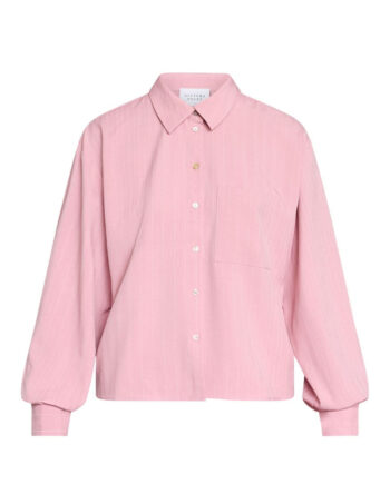 Sisters Point Skjorte Verina-sh3 Mauve Pinstripe